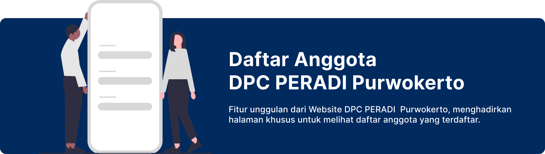 banner daftar anggota